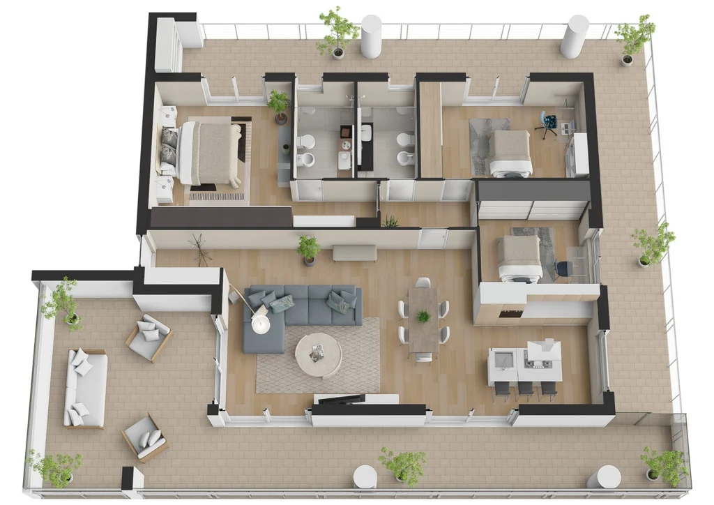 Secondo DX 116 m²