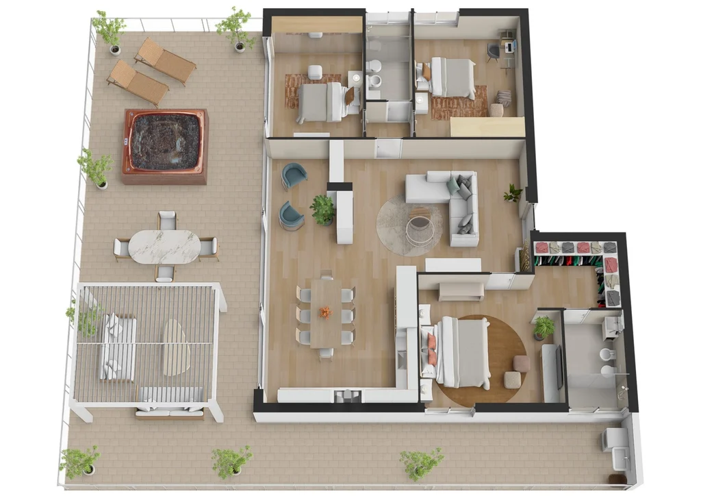 Attico SX 158 m²