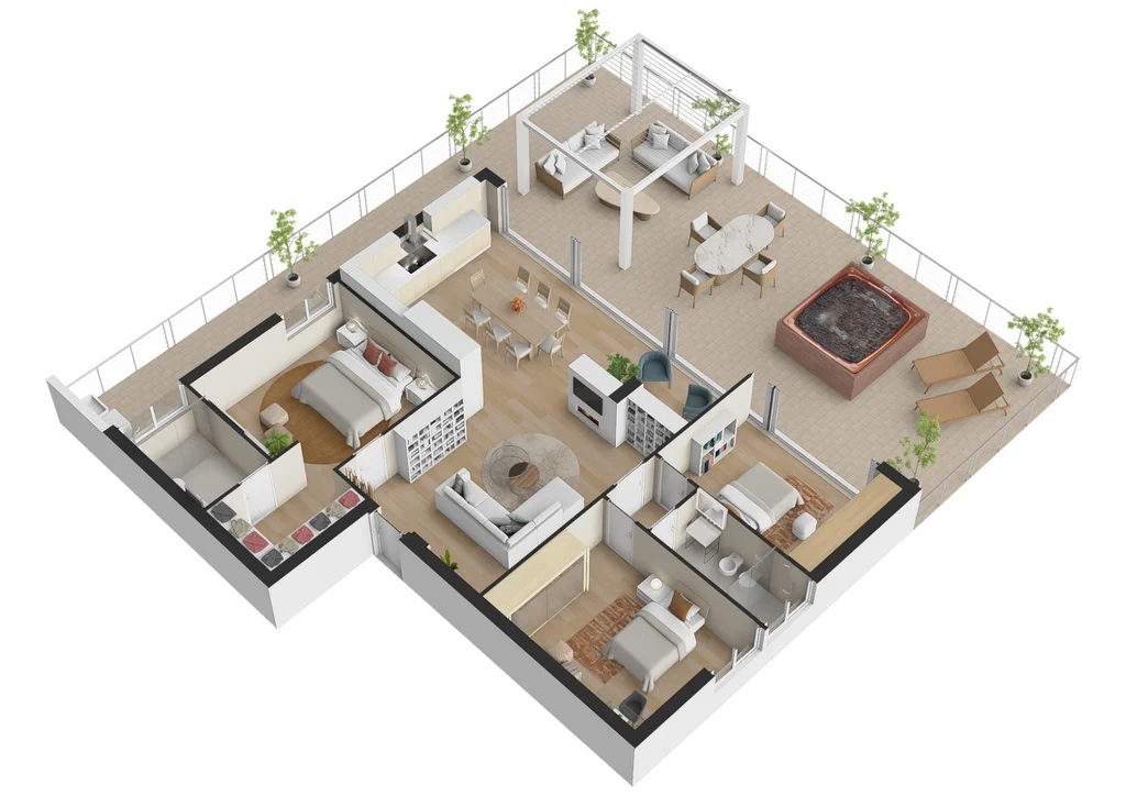 Attico SX 158 m²