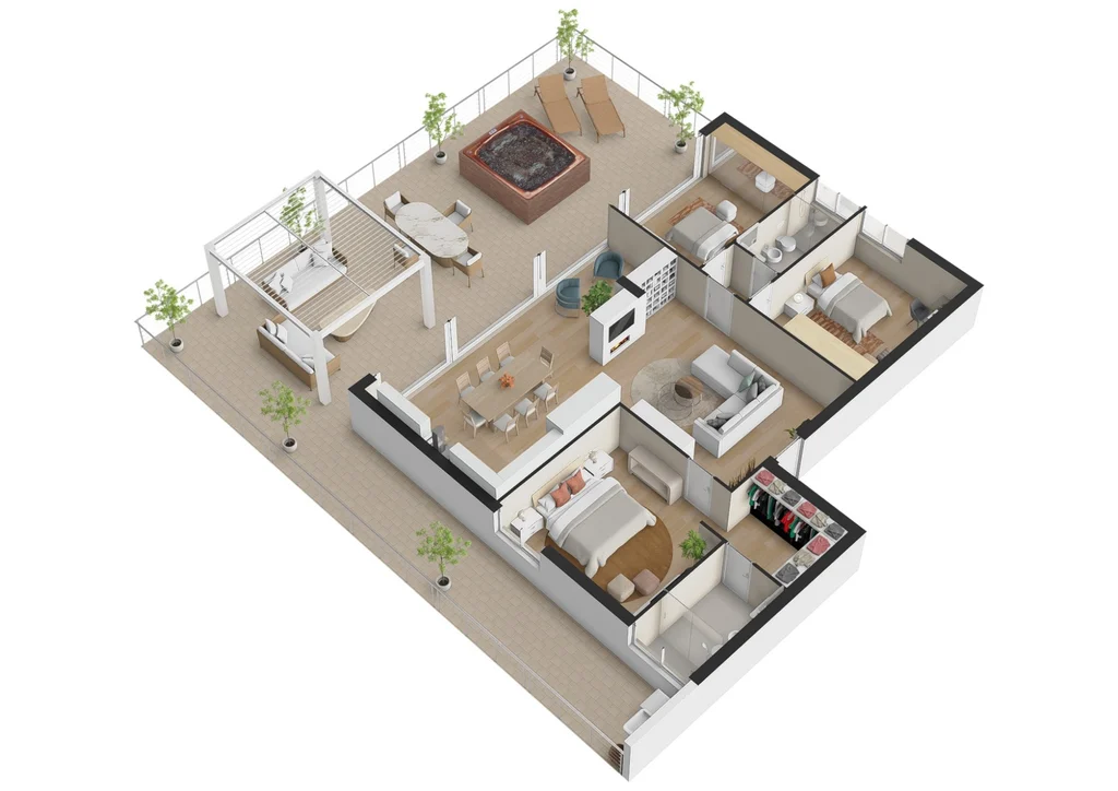 Attico SX 158 m²